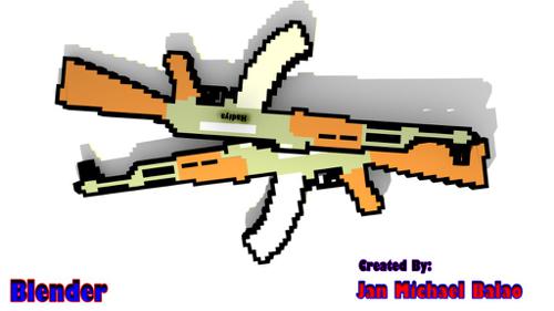Pixelated Ak47 preview image